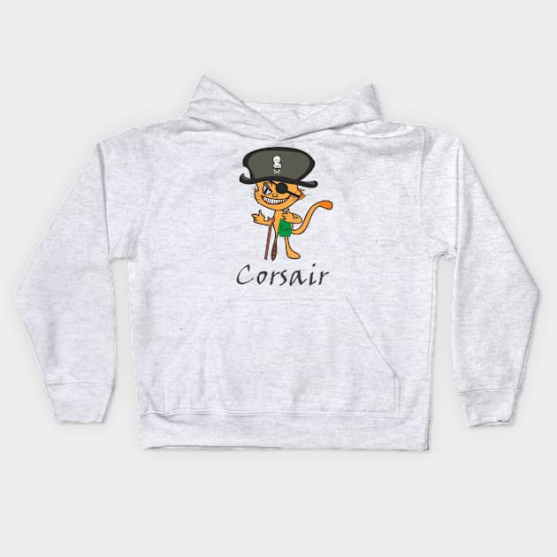 Corsair Kids Hoodie by Alekvik